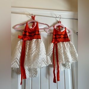 Moana inspired dresses